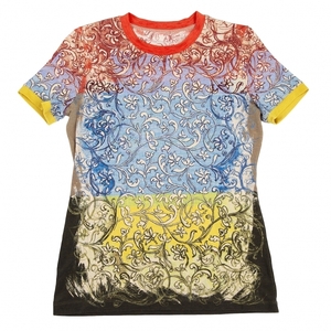  Jean-Paul Gaultier famJean Paul GAULTIER FEMME flower gradation print T-shirt multi 40 [ lady's ]