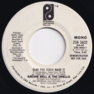 Archie Bell Glad You Could Make It Philadelphia International US ZS8 3632 203335 ソウル ディスコ レコード 7インチ 45