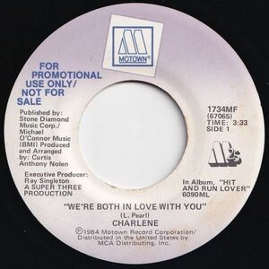 Charlene We're Both In Love With You Motown US 1734 MF 203329 SOUL DISCO ソウル ディスコ レコード 7インチ 45