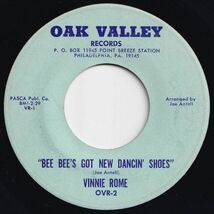 Vinnie Rome Beebee's Got New Dancin' Shoes Oak Valley US OVR-2 203418 R&B R&R レコード 7インチ 45_画像1