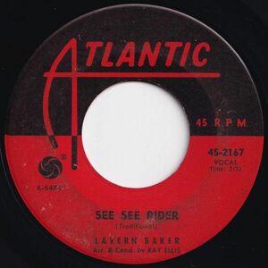 LaVern Baker See See Rider / The Story Of My Love Atlantic US 45-2167 203480 R&B R&R レコード 7インチ 45