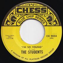 Students I'm So Young / My Vow To You Chess US CH 9024 203488 R&B R&R レコード 7インチ 45_画像1