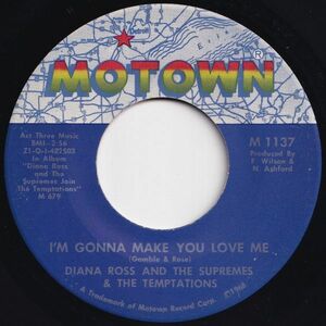 Diana Ross I'm Gonna Make You Love Me / A Place In The Sun Motown US M 1137 203598 SOUL ソウル レコード 7インチ 45