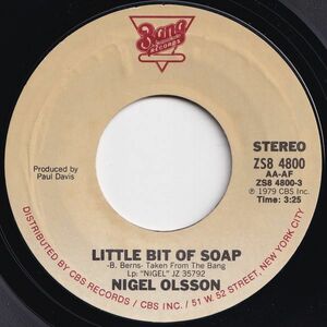 Nigel Olsson Little Bit Of Soap / Thinking Of You Bang US ZS8 4800 203624 ROCK POP ロック ポップ レコード 7インチ 45