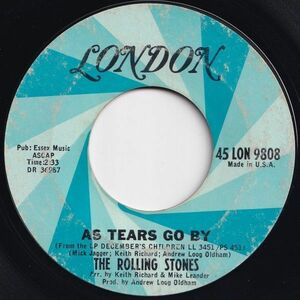 Rolling Stones As Tears Go By / Gotta Get Away London US 45 LON 9808 203637 ロック ポップ レコード 7インチ 45