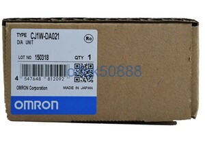 新品◆税込 東京発 代引可◆ オムロン OMRON製 アナログ出力ユニット CJ1W-DA021 【６ヶ月保証】