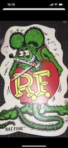 ラットフィンク ウォールクロックRATFINK EDROTH MOONEYESエドロスムーンアイズ