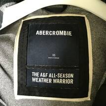 Abercrombie＆Fitch アバクロンビー＆フィッチ アバクロ レディース フリース裏地 ナイロンフルジップパーカー 美品 size XS/M_画像7