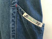 KRIZIA JEANS クリツィア ジーンズ イタリア製 フルジップ デニムワンピース 良品 size M_画像4