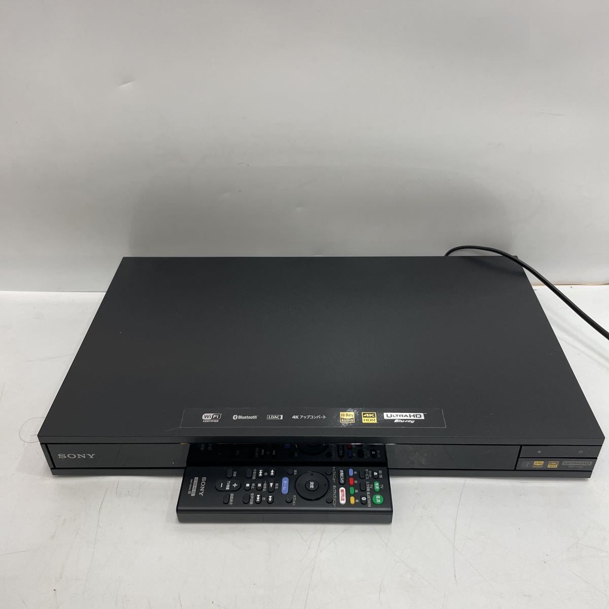 □ソニー SONY UBP-X800 Blu-ray BD ブルーレイプレーヤー ブラック