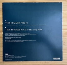 LP■ROCK//PROG/ROBERT WYATT & & BERTRAND BURGALAT/THIS SUMMER NIGHT/UK盤08年ORIG 12inch 原盤 美品/BALEARICロバート・ワイアット/_画像2