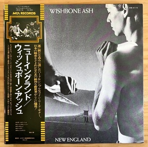 LP■ROCK/WISHBONE ASH/NEW ENGLAND/MCA VIM-6116/国内76年ORIG OBI/帯 良好/ウィッシュボーン・アッシュ/ニュー・イングランド/LORELEI 収