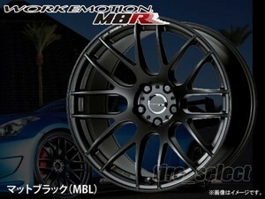 1本価格 要納期確認 WORK EMOTION M8R 19x9.5J MBL マットブラック□送料込2本は75400円/4本は150800円 ワーク エモーション 5【wem8r】