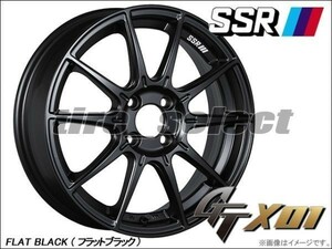 1本価格 要納期確認 SSR GTX01 16x6.5J FLAT BLACK フラットブラック□送料込2本は49400円/4本は98800円 TANABE タナベ 6.5J-16 4【gtx01】