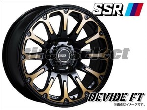 1本価格 要納期確認 SSR DEVIDE FT 20x8.5J ディープゴールド□送料込2本は95000円/4本は190000円 TANABE ディバイド 8.5J-20 【devft6】