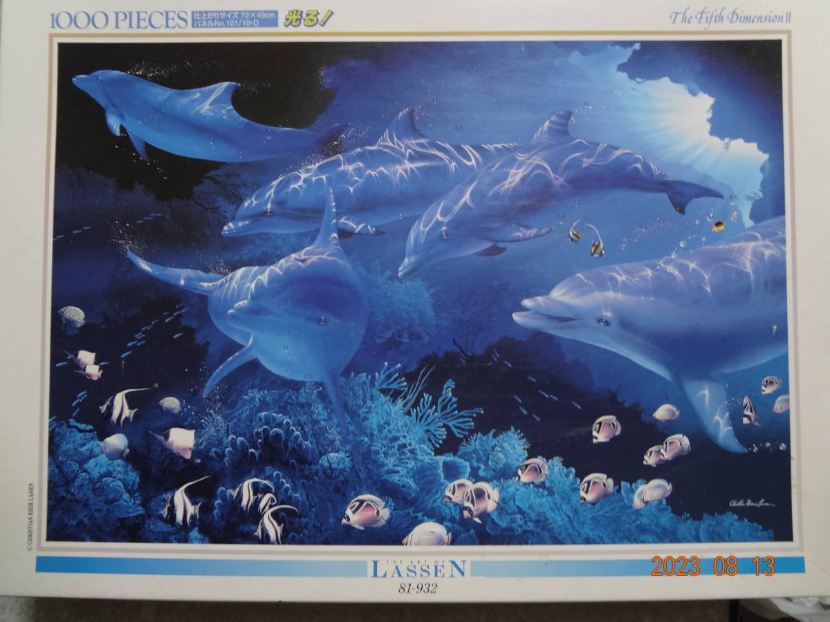 1000P Jigsaw Puzzle Lassen Fifth Dimension II Unassembled, toy, game, puzzle, jigsaw puzzle