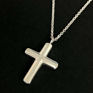 Tiffany & Co. ティファニー クロス 十字架 ペンダント ネックレス シルバー925 約2.6gの画像2