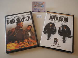 ◆小物396◆ DVD ２枚セット　 ①BAD BOYSⅡ　バッドボーイズ２、②MIBⅡ　メン・イン・ブラック２