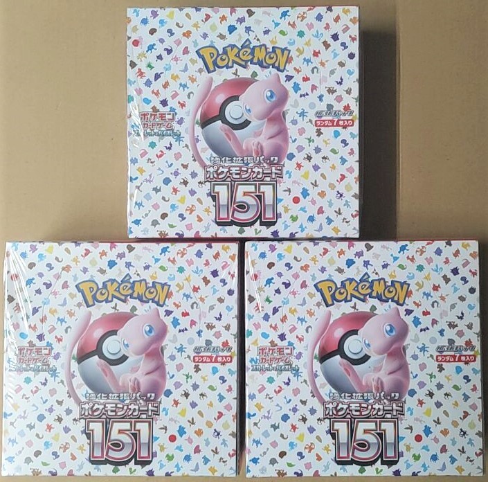 ヤフオク! -「ポケモンカード151 box」の落札相場・落札価格