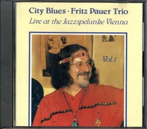 即決・送料無料(2点で)◆Fritz Trio Pauer フリッツ・パウアー◆City Blues: Live at the Jazzspelunke Vienna, Vol.1◆IMPORT【m8094】