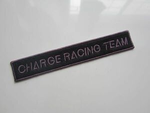 CHARGE RACING TEAM チャージレーシングチーム F1 紫 ワッペン/レナウン マツダ 自動車 バイク レーシング スポンサー ⑩ 111