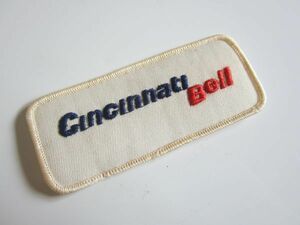 ビンテージ Cincinnati Bell ワッペン/自動車 バイク 古着 アメカジ レーシング 113