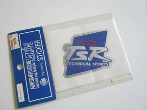 Tsr TECHNICAL SPORTS テクニカルスポーツ ステッカー/当時物 デカール 自動車 バイク パーツ メーカー 企業 スポンサー S57