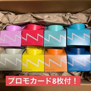 全8個セット ナカノ タント ワックス ポケモンプロモカード付 ポケモンカード