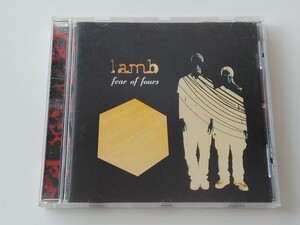 lamb / fear of fours CD FONTANA UK 558821-2 ラム,99年2nd,TRIP HOP,UKエレクトロ,Andy Barlow,Lou Rhodes,