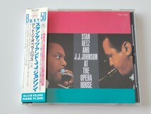 【90年CD化盤】Stan Getz And J.J.Johnson / At The Opera House +4ボートラ 帯付CD POCJ1823 57年録音名盤,Oscar Peterson,Herb Ellis,_画像1