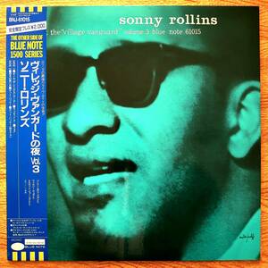 Sonny Rollins(ts)/A Night At The Villege Vanguard vol.3　ソニー・ロリンズ(ts)/ヴィレッジ・ヴァンガードの夜 Vol.3【国内帯付美盤】