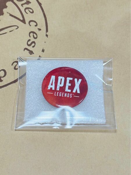 APEX 缶バッジ