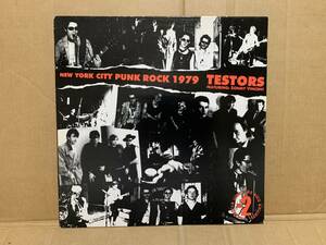 輸入盤　 Testors Featuring Sonny Vincent / New York City Punk Rock 1979 全体にキレイです。