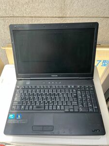5C65 ジャンク ノートPC 東芝 dynabook B452/F Intel Inside Windows7 Pro OA コンピュータ パソコン ラップトップ 通電 PW不明 未リカバリ
