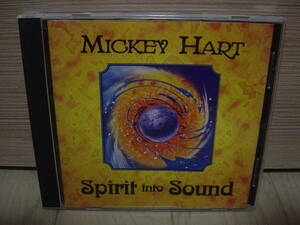 CD[ front .] New Age MICKEY HART SPIRIT INTO SOUND Mickey * Heart 