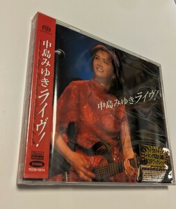 M 匿名配送 CD 中島みゆき ライヴ! Live at Sony Pictures Studios in L.A. SACDハイブリッド 4542519002305