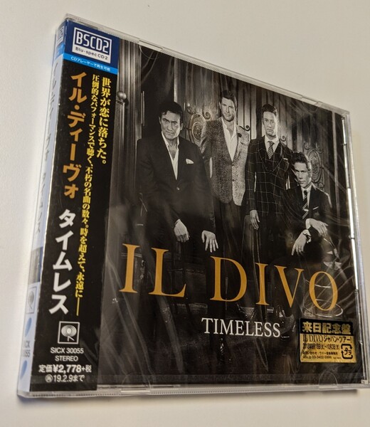 M 匿名配送　BLU-SPEC CD2 イル・ディーヴォ タイムレス 4547366352535　il divo