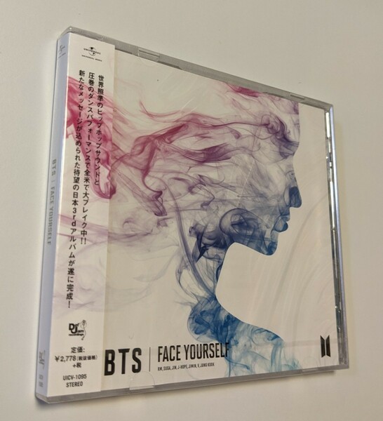 M 匿名配送 CD BTS(防弾少年団) FACE YOURSELF 通常盤 4988031271094