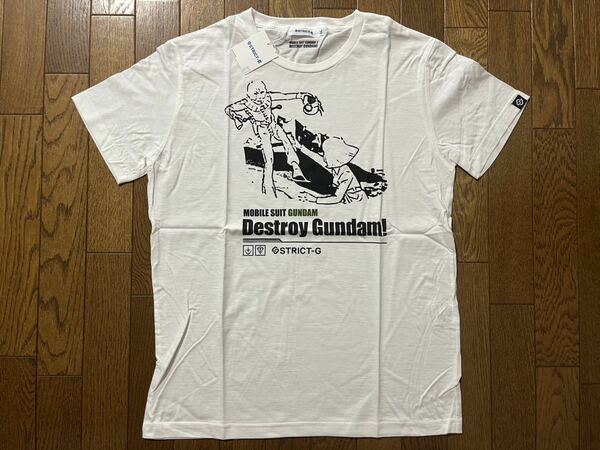 ■送料無料　完売品　機動戦士ガンダム　STRICT-G　エピソードTシャツ　2話　ガンダム破壊命令　XL　シャア　セイラ　ストリクト■