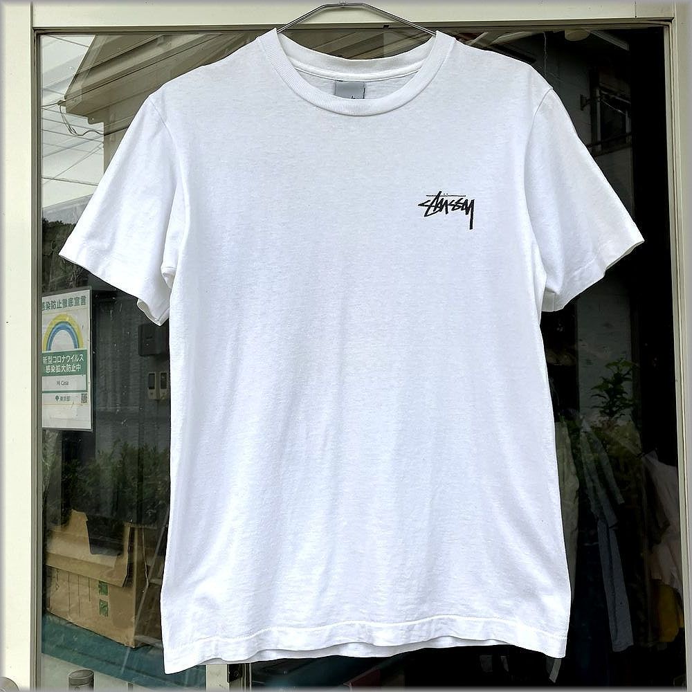 ☆STUSSY 00s USA製 Tシャツ size S 白☆検 N | JChere雅虎拍卖代购