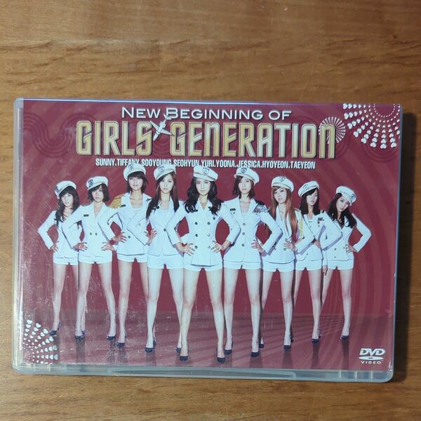 NEW BEGINNING OF GIRLS GENERATION DVD 少女時代