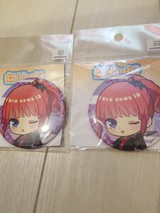 五等分の花嫁　eeoくじ　缶バッジ　ニ乃　くノ一　ミニキャライラスト