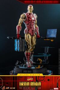 【ボーナスアクセサリー付き】ホットトイズ アイアンマン マーベル・コミック オリジンズ・コレクション 1/6スケールフィギュア