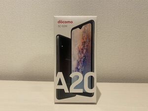 美品　docomo GALAXY A20 説明書　空箱　※本体無し