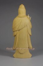 【ケーリーフショップ】仏像 鬼子母神 木製 (高さ12.5cm)彫刻仏像・木彫り仏像・手彫り仏像祈る 厄除け_画像4