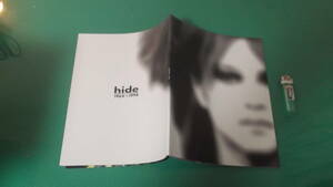 出M6402★　hide　写真集　hide1964～1998　送料198円