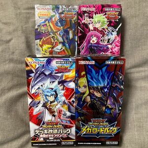 遊戯王　ラッシュデュエル　まとめ　4box シュリンク なし　未開封　BOX まとめ買い　60パック