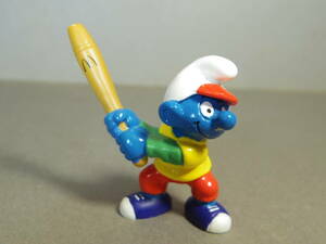 Smurf Smurf PVC фигурка McDonald's бейсбол беттер 