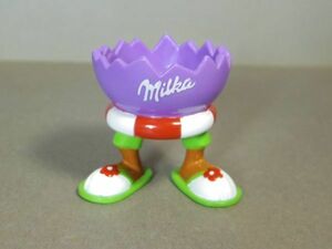 企業物 MILKA ミルカチョコレート プラスチックエッグカップ 浮き輪 イースター