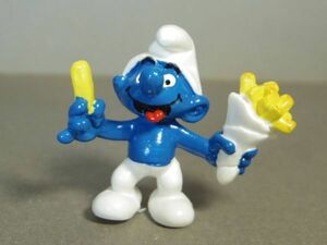 Smurf Smurf PVC figure f ride potato 